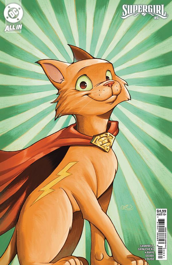 Supergirl #5 CVR C CVR C CHRISSIE ZULLO CARD STOCK cover