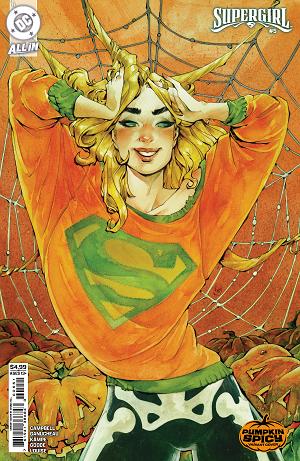 Supergirl #5 CVR D CVR D CHUMA HILL PUMPKIN SPICY CARD STOCK cover