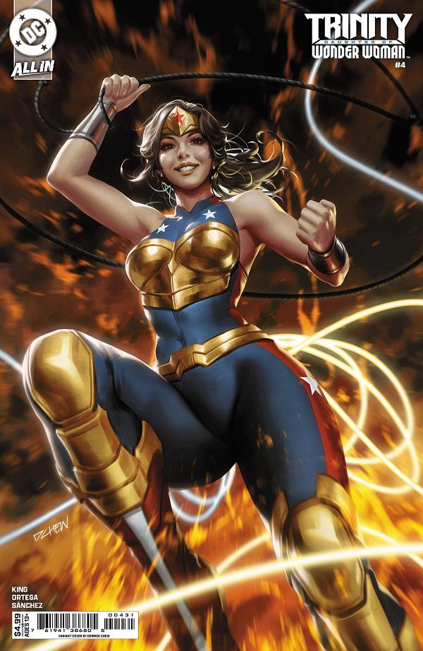 Trinity Daughter Of Wonder Woman #4 CVR B (OF 6) CVR B DERRICK CHEW CARD STOCK cover