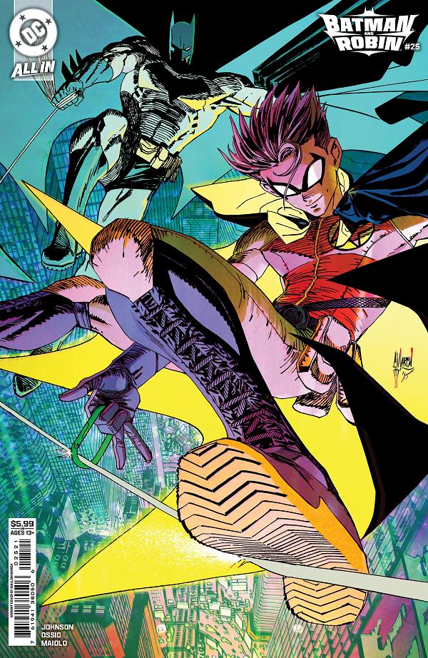 Batman And Robin #25 CVR B CVR B GUILLEM MARCH CARD STOCK cover