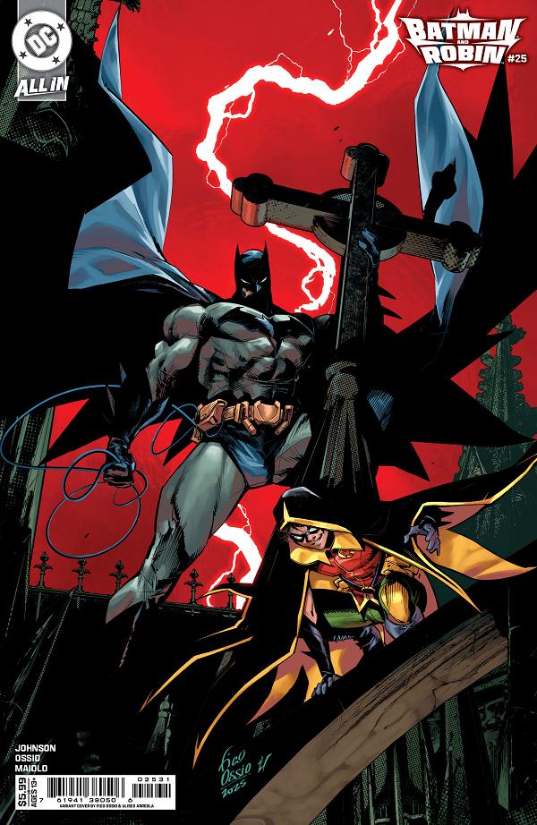 Batman And Robin #25 CVR C CVR C FICO OSSIO CARD STOCK cover