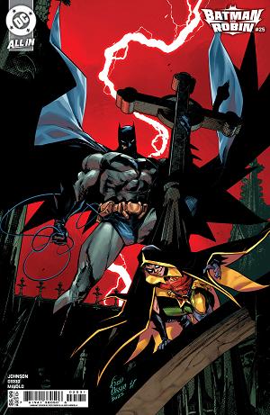 Batman And Robin #25 CVR C CVR C FICO OSSIO CARD STOCK cover