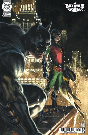 Batman And Robin #25 CVR F CVR F GABRIELE DELL OTTO GOTHAM CARD STOCK cover