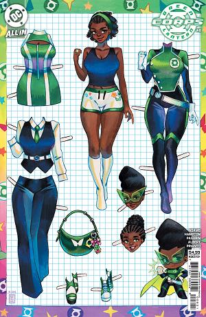 Green Lantern Corps #8 CVR B CVR B RIAN GONZALES CARD STOCK cover