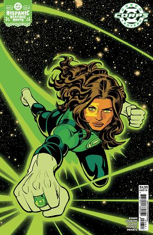 Green Lantern Corps #8 CVR D CVR D LEONARDO ROMERO HISPANIC HERITAGE MONTH JESSICA CRUZ CARD STOCK cover