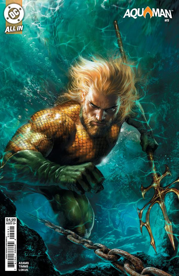 Aquaman #9 CVR B CVR B LUCIO PARRILLO CARD STOCK cover