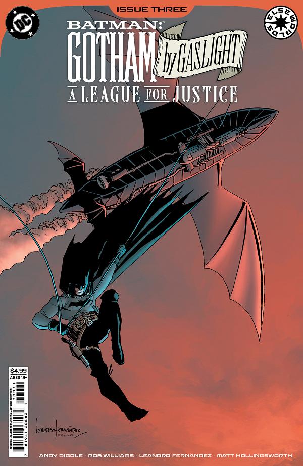 Batman Gotham By Gaslight A League For Justice #3 CVR A LEANDRO FERNANDEZ cover