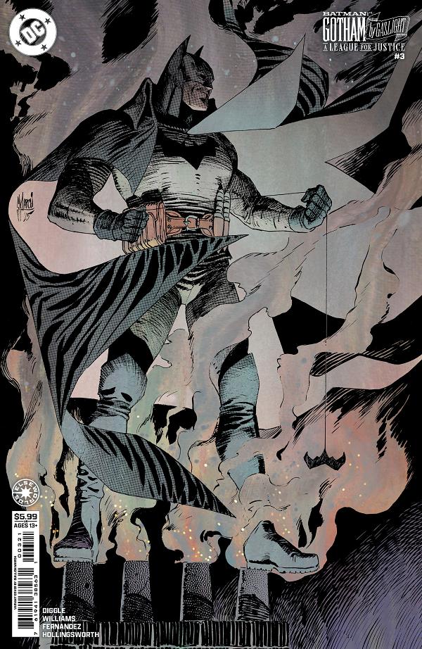 Batman Gotham By Gaslight A League For Justice #3 CVR B (OF 6) CVR B GUILLEM MARCH CARD STOCK cover