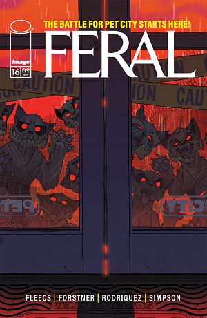 Feral #16 CVR A TONY FLEECS & TRISH FORSTNER cover