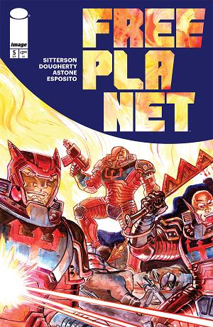 Free Planet #5 CVR A JED DOUGHERTY cover