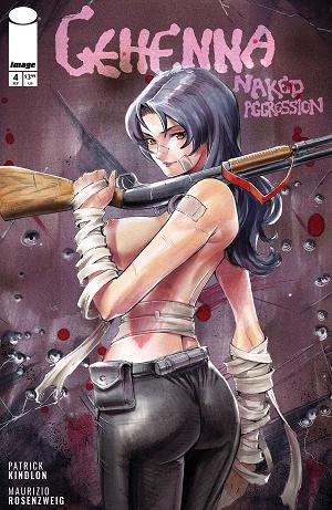 Gehenna Naked Aggression #4 CVR C (OF 4) CVR C RODRIGO YOSHIMIYA NSFW POLYBAGGED cover