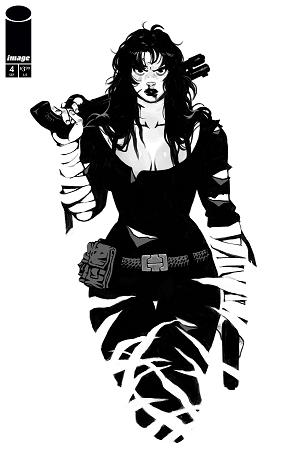 Gehenna Naked Aggression #4 CVR D (OF 4) CVR D INC 1:10 CROM CARPENTER B&W cover