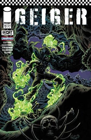 Geiger #18 CVR B CVR B KYLE HOTZ & DAN BROWN cover