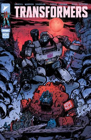 Transformers #24 CVR B CVR B JORGE CORONA & MIKE SPICER cover