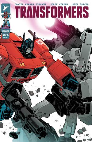 Transformers #24 CVR D CVR D INC 1:25 JEFF SPOKES cover