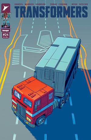 Transformers #24 CVR E CVR E INC 1:50 PYE PARR cover