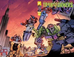 Transformers #24 CVR F CVR F DANIEL WARREN JOHNSON & MIKE SPICER WRAPAROUND cover