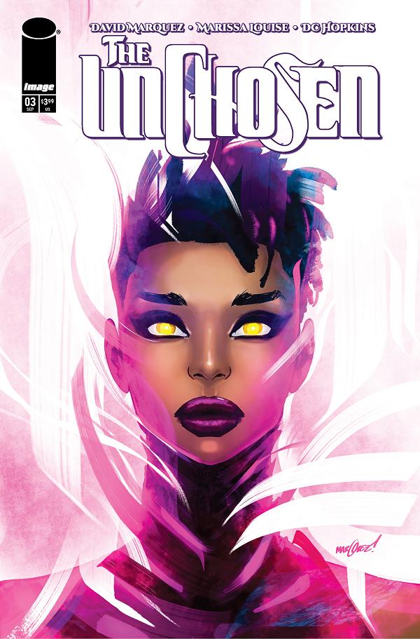Unchosen #3 CVR B (OF 4) CVR B DAVID MARQUEZ PINK cover