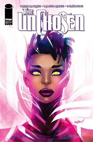 Unchosen #3 CVR B (OF 4) CVR B DAVID MARQUEZ PINK cover