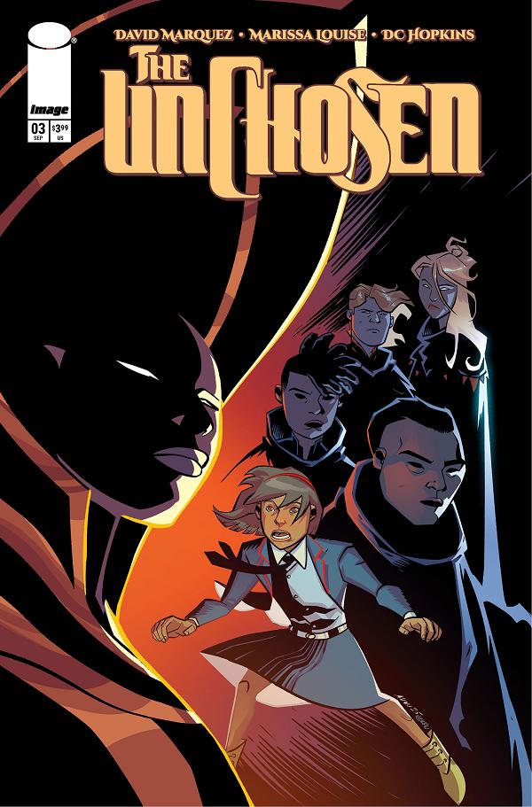 Unchosen #3 CVR C (OF 4) CVR C INC 1:15 MICHAEL AVON OEMING cover