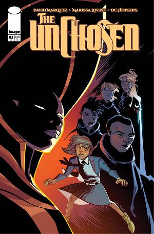 Unchosen #3 CVR C (OF 4) CVR C INC 1:15 MICHAEL AVON OEMING cover