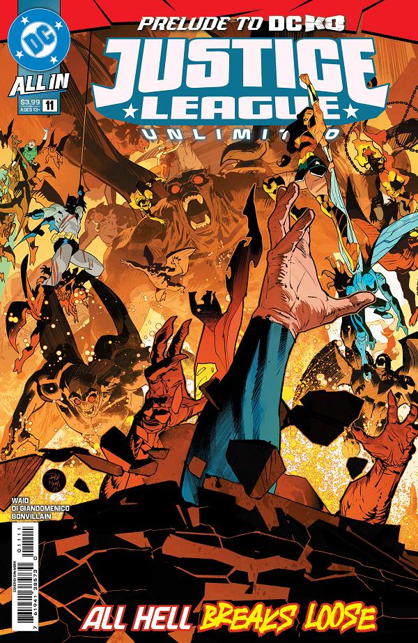 Justice League Unlimited #11 CVR A DAN MORA cover