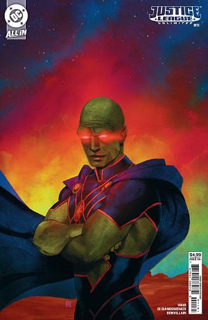 Justice League Unlimited #11 CVR C CVR C KEVIN WADA CARD STOCK cover