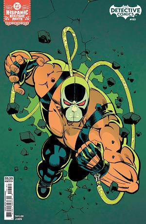 Detective Comics #1101 CVR D CVR D LEONARDO ROMERO HISPANIC HERITAGE MONTH BANE CARD STOCK cover