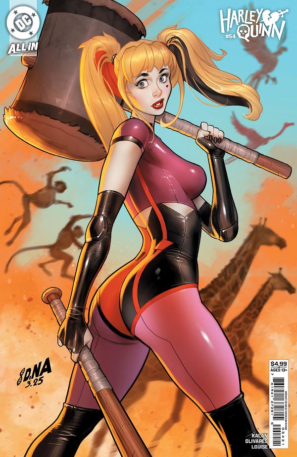 Harley Quinn #54 CVR B CVR B DAVID NAKAYAMA CARD STOCK cover