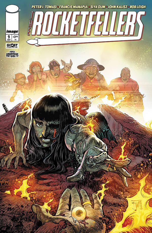 Rocketfellers #9 CVR A FRANCIS MANAPUL cover