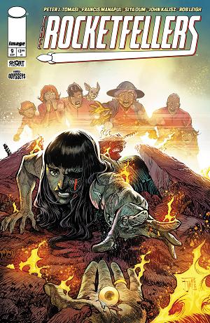 Rocketfellers #9 CVR A FRANCIS MANAPUL cover