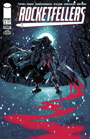 Rocketfellers #9 CVR B DEREK KIRK KIM cover
