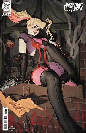 Harley Quinn #54 CVR E CVR E INC 1:25 MANNY CARBONILLA CARD STOCK cover