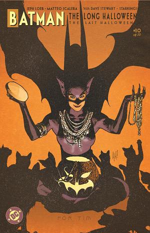 Batman The Long Halloween The Last Halloween #10 CVR C (OF 10) CVR C ADAM HUGHES CARD STOCK cover