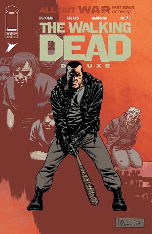 Walking Dead Deluxe #121 CVR B CVR B CHARLIE ADLARD & DAVE MCCAIG cover