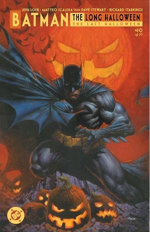 Batman The Long Halloween The Last Halloween #10 CVR D (OF 10) CVR D DAVID FINCH CARD STOCK cover