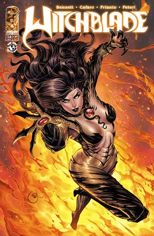 Witchblade #14 CVR B CVR B BRUNO ABDIAS & ARIF PRIANTO cover
