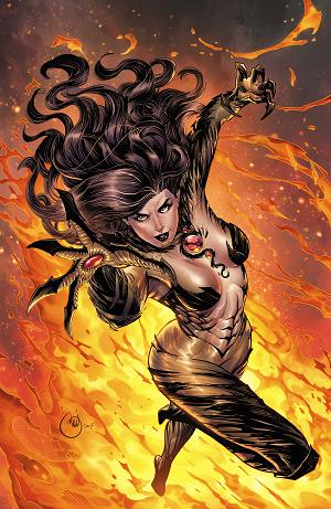 Witchblade #14 CVR D CVR D INC 1:10 BRUNO ABDIAS & ARIF PRIANTO VIRGIN cover