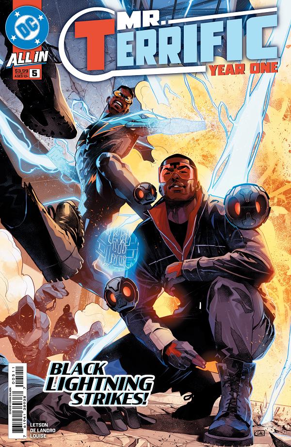 Mr Terrific Year One #5 CVR A EDWIN GALMON cover