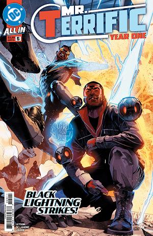 Mr Terrific Year One #5 CVR A EDWIN GALMON cover