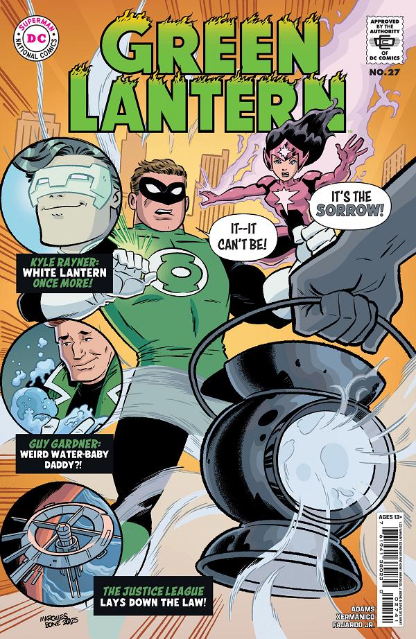 Green Lantern #27 CVR D CVR D INC 1:25 ANTHONY MARQUES & J BONE CARD STOCK cover