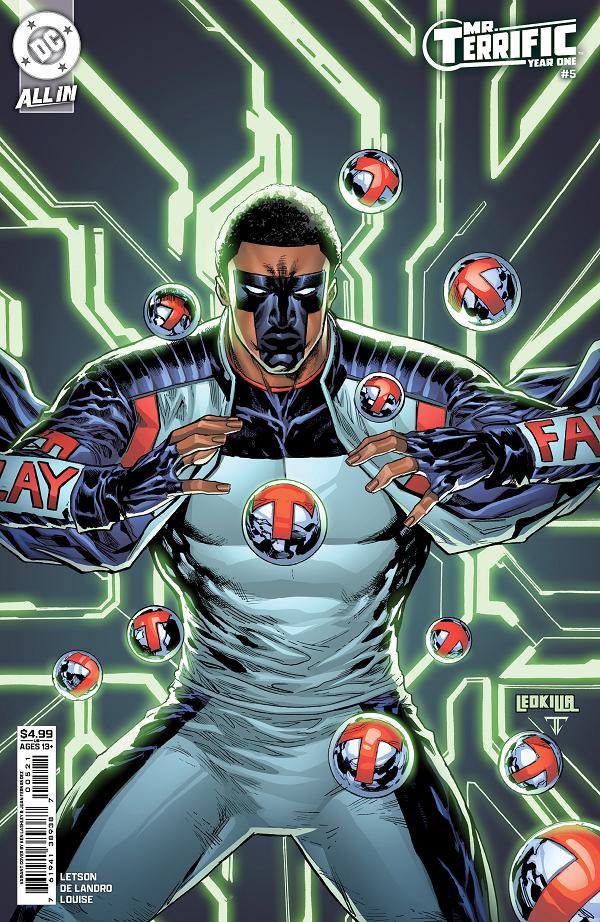 Mr Terrific Year One #5 CVR B (OF 6) CVR B KEN LASHLEY CARD STOCK cover