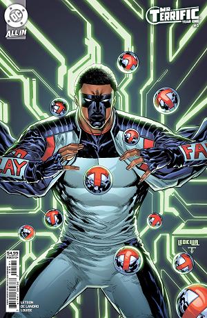 Mr Terrific Year One #5 CVR B (OF 6) CVR B KEN LASHLEY CARD STOCK cover