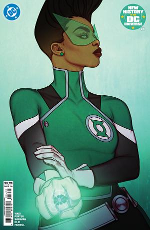 New History Of The Dc Universe #4 CVR C (OF 4) CVR C JENNY FRISON CARD STOCK cover