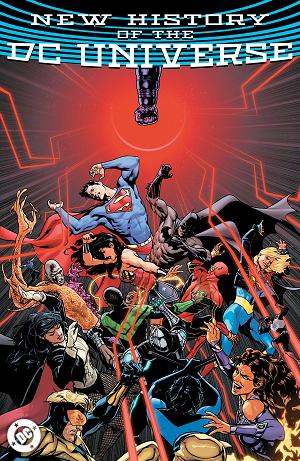 New History Of The Dc Universe #4 CVR E (OF 4) CVR E RYAN SOOK FOIL cover