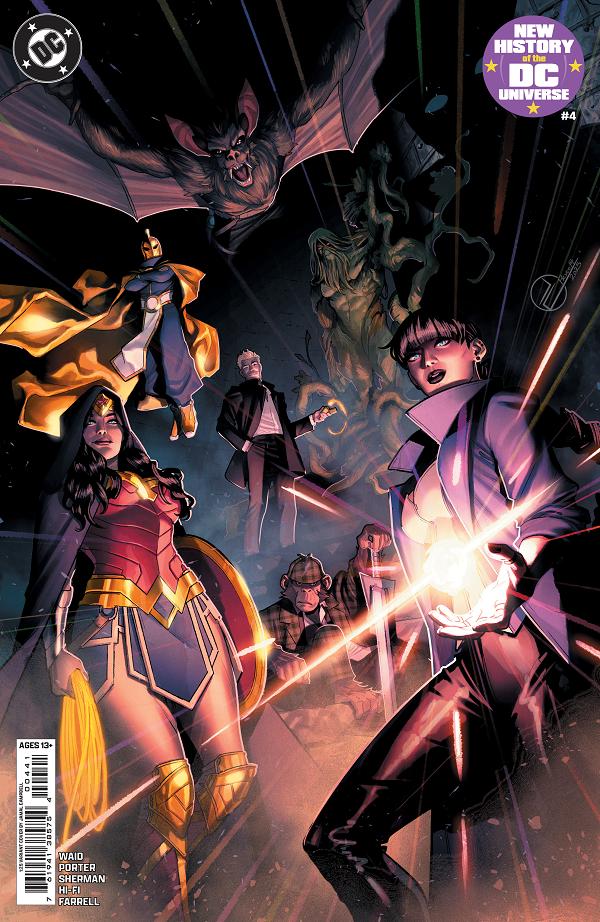 New History Of The Dc Universe #4 CVR G (OF 4) CVR G INC 1:25 JAMAL CAMPBELL CARD STOCK cover