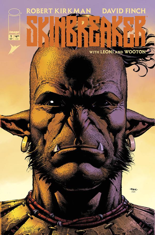 Skinbreaker #1 CVR B CVR B DAVID FINCH PORTRAIT cover