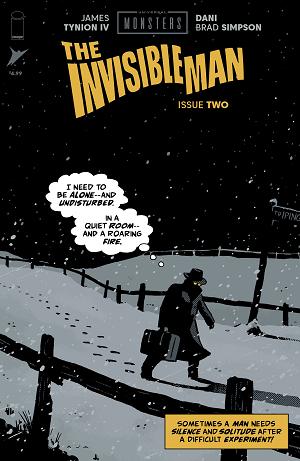 Universal Monsters The Invisible Man #2 CVR C (OF 4) CVR C INC 1:10 DAVID AJA PULP cover