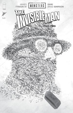 Universal Monsters The Invisible Man #2 CVR D (OF 4) CVR D INC 1:25 MIKE DEL MUNDO CLASSIC HORROR cover