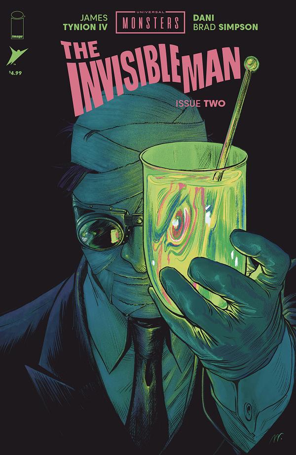 Universal Monsters The Invisible Man #2 CVR E (OF 4) CVR E INC 1:50 MATTHEW ROBERTS cover